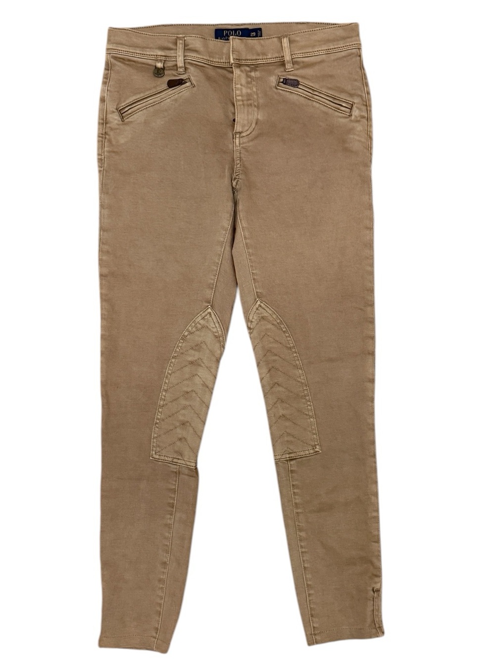 Polo Ralph Lauren Whitlyn Jod Equestrian Riding Pants Tan
